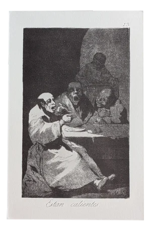Francisco de Goya, Los Caprichos, Plate 13, Etching