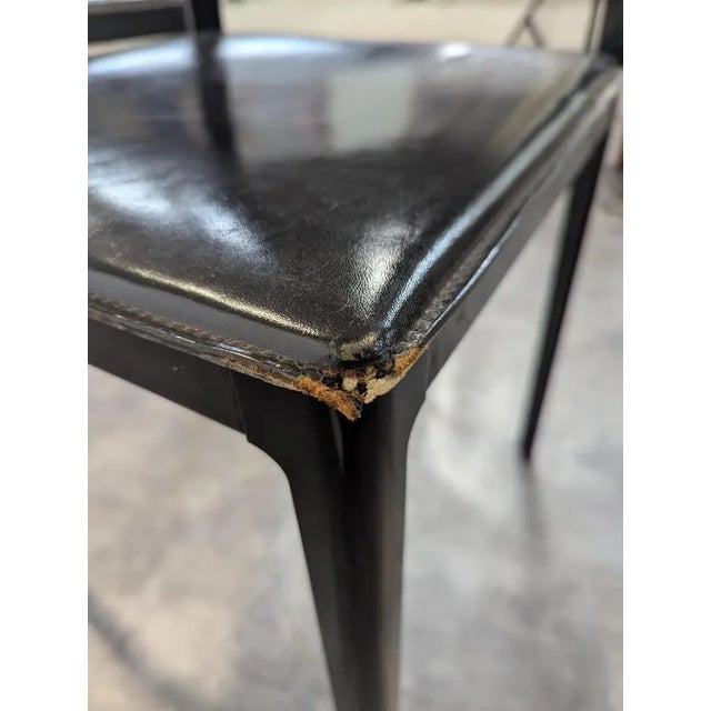 Black Chairs by Matteo Grassi, Set of 4 For Sale - Image 8 of 9