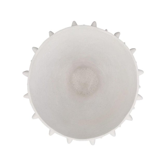 White Spike Vase For Sale - Image 8 of 11