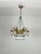 Art Deco 7-Light Chandelier in Brass and Glass, 1940s For Sale - Image 10 of 18