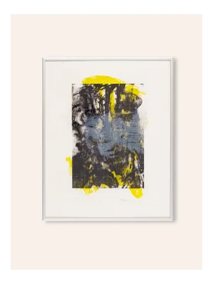 At Night, Color Lithograph