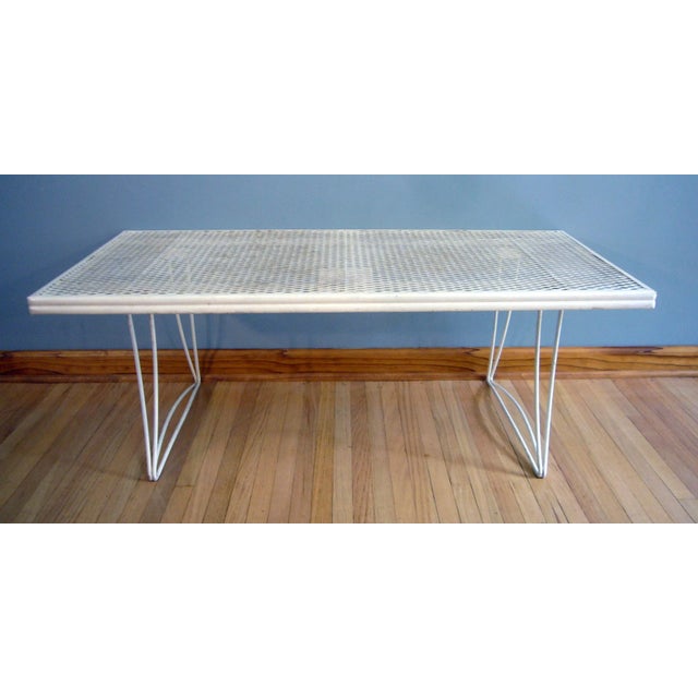 1960s Homecrest Bottemillier Patio Garden Coffee and 3 Accent Tables, Attributed - Set of 4 For Sale - Image 5 of 12