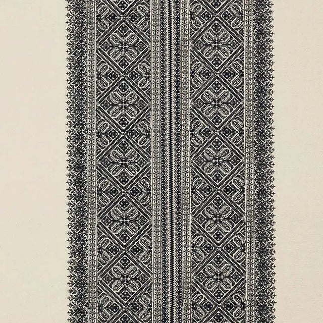 A gorgeously boho fabric in a beguiling, fresh mix of hues. The relaxed cotton-linen ground plays beautifully against the...