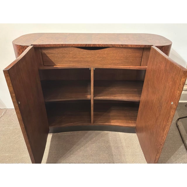 Wood Baker Cachou Burl Wood Chest For Sale - Image 7 of 12