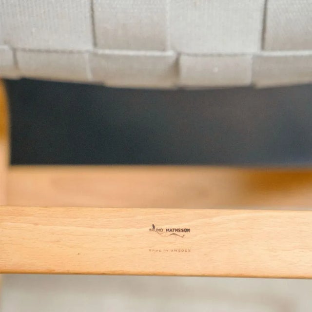 Pair of 'Eva' Armchairs by Bruno Mathsson, 1970s For Sale - Image 9 of 9