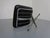 Metal Black Leather Ottoman, Germany, 1960s For Sale - Image 7 of 10