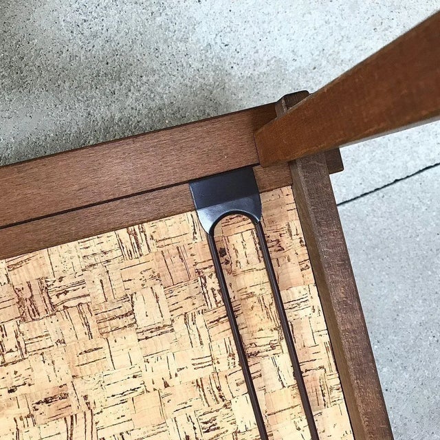 Brutalist Farmer Side Tables with Reversible Tops by Gerd Lange for Bofinger, 1960s, Set of 2 For Sale - Image 12 of 18