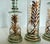 Vintage Set of 3 Hand-Blown Glass Perfume Apothecary Bottles and Stoppers For Sale - Image 4 of 11