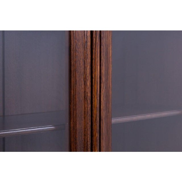 Wood 20th Century Library in Walnut, Germany, 1910 For Sale - Image 7 of 13