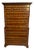 George I Oyster-Veneered Walnut Chest on Chest (Tallboy), C. 1720–1740 For Sale