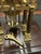 Large Chain Fusee Cathedral Skeleton Clock with Case and Key For Sale - Image 11 of 14