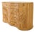 Curved Rattan Chest of Drawers For Sale