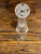 Glass Fostoria Crystal Ribbed Bud Vase With Thumbprint Base For Sale - Image 7 of 11
