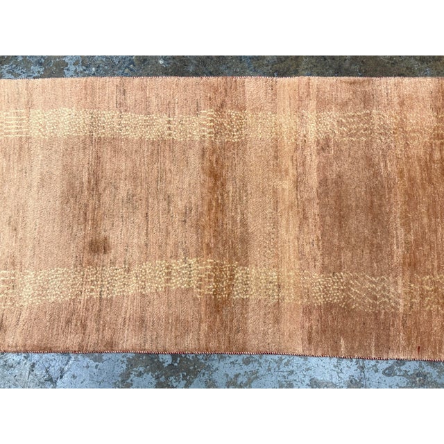 Late 20th Century 2ft6in × 8ft8in Hand Knotted Wool Runner, Vintage For Sale - Image 5 of 12
