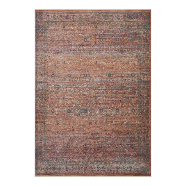 Jean Stoffer x Loloi Bradbury Sunset / Multi 10'-0" x 14'-0" Area Rug For Sale