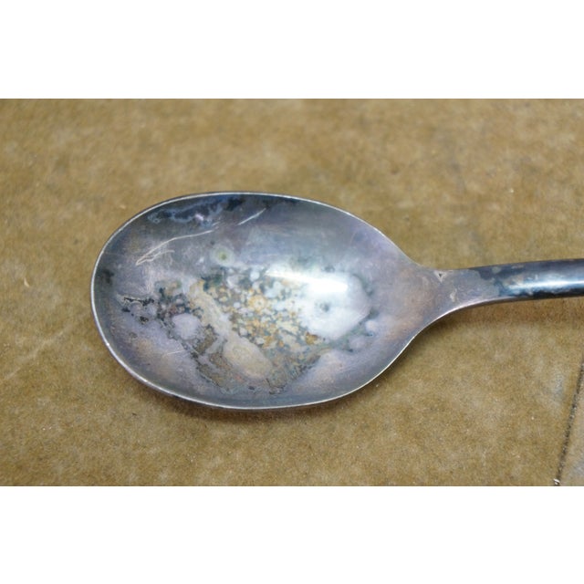 Antique Napier Art Deco Silverplate 2 Ounce Mechanical Jigger Bar Cocktail Spoon For Sale - Image 9 of 10
