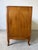 1960s Vintage French Provincial Louis XV Style Walnut & White Marble Top Three-Drawer Commode For Sale - Image 9 of 16