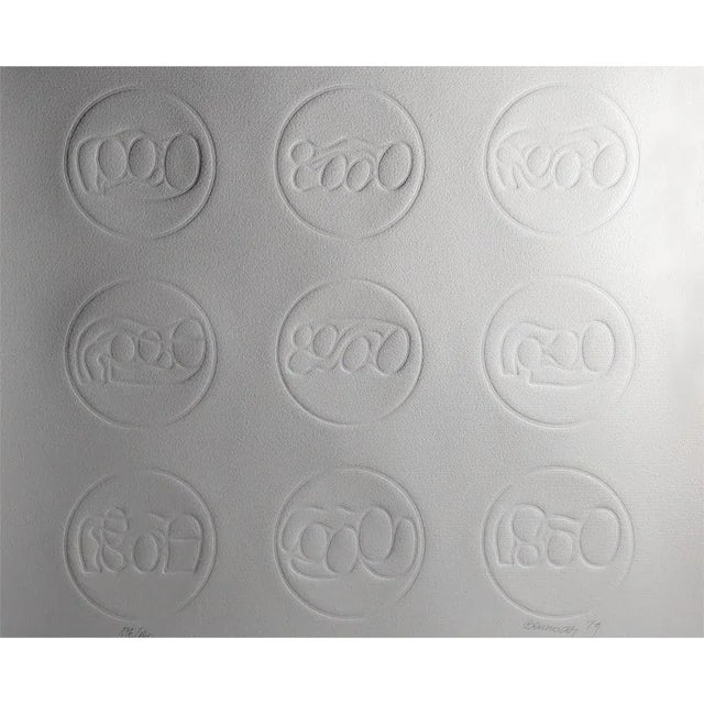 Miguel Berrocal, Bas-Relief, 1979, Engraving on Paper For Sale - Image 6 of 6