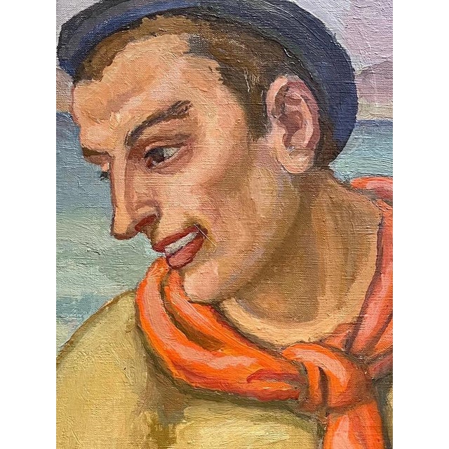 Armand Cacheux, Water Carriers, Oil on Canvas, 1958 For Sale - Image 4 of 15