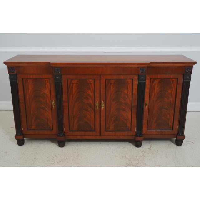 Age: Approx: 30 Years Old Details: Neoclassical Style High Quality Construction Gorgeous Figural Mahogany Front Condition:...