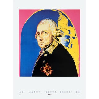 1990 Andy Warhol 'Frederick the Great' Pop Art Multicolor Offset Lithograph For Sale