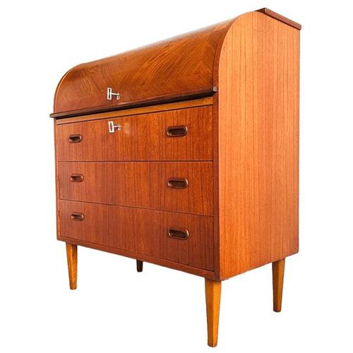 Vintage Danish Desk by Egon Ostergaard, 1960s For Sale - Image 6 of 17