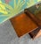 Century Burl & Smoked Glass Rolling Bar For Sale - Image 9 of 14