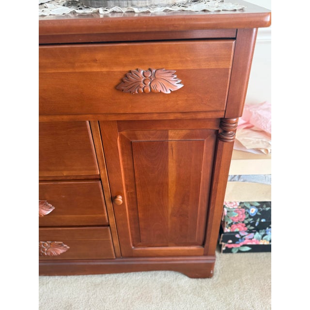 Carl Forslund Buffet/Sideboard Cherry Finish For Sale - Image 11 of 12