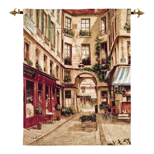 Promenade Loom Woven Tapestry - 132 X 102 Cm (4'4" X 3'4") - Requires Rod Size 3 For Sale