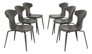 Poltrona Frau Dining Chairs, Set of 6