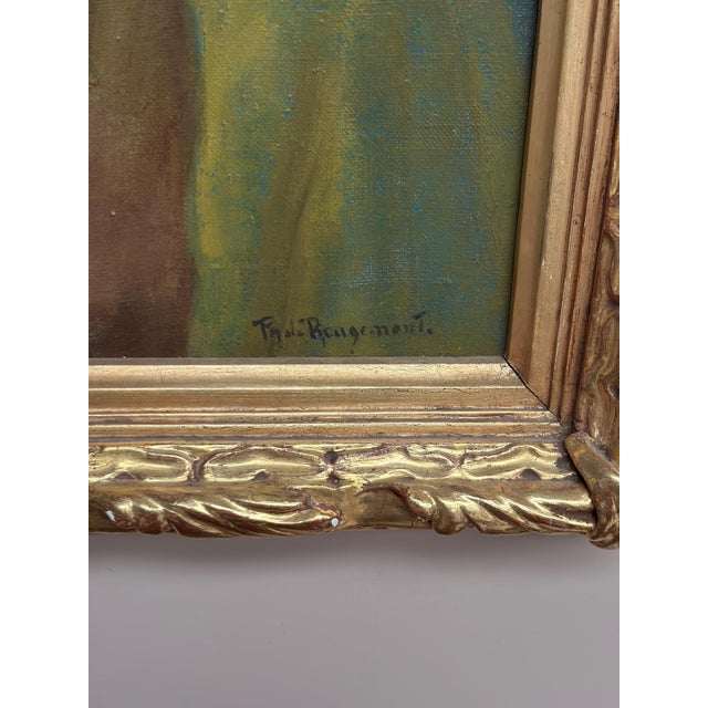Philippe De Rougemont, Madonna, 1950s, Oil on Canvas, Framed For Sale - Image 12 of 14