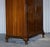 English Art Deco Queen Anne Burr Walnut Wardrobe, 1920s For Sale - Image 14 of 18