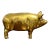 Vintage Engliish Brass PIg For Sale