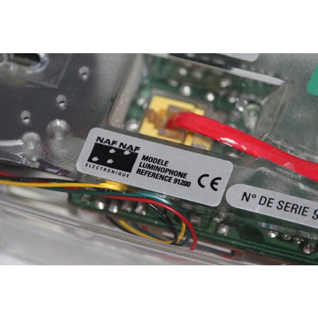 Clear Transparent Land Line Phone, France, 1995 For Sale - Image 10 of 18