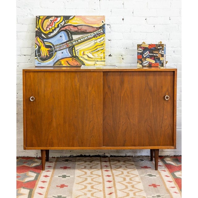 Mid-Century Credenza by Milo Baughman for Glenn of California, Attributed For Sale In Providence - Image 6 of 10