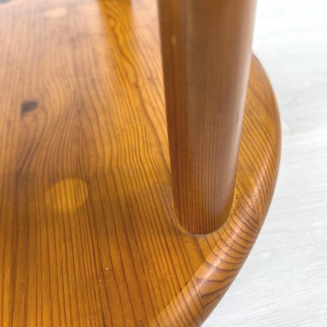 Danish Pine Rollable Serving Trolley For Sale In New York - Image 6 of 9