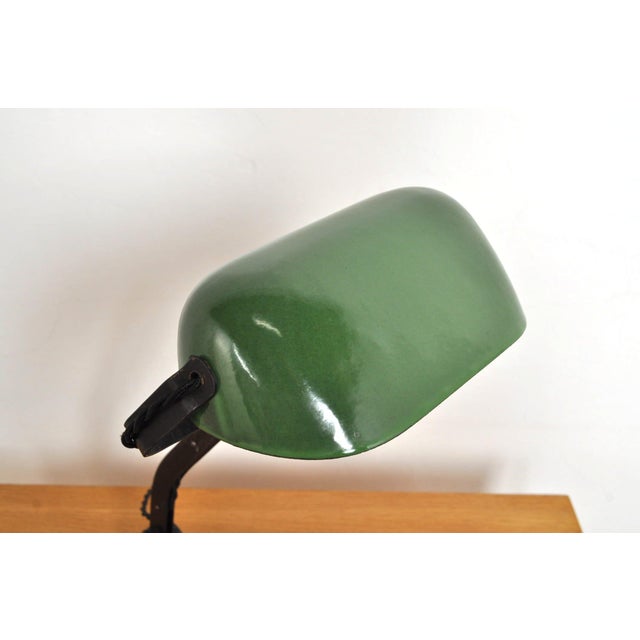 Art Deco Banker's Lamp from Erpe, 1930s For Sale - Image 6 of 13