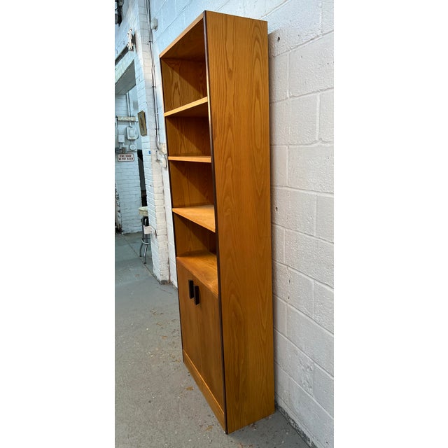 Mid 20th Century Mid-Century Modern Style Bookcase W/ Storage For Sale - Image 5 of 7