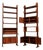 Modular Brazilian Rosewood Shelving Units by Ernesto Hauner, Brazil, 1960s For Sale
