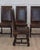 Set of Six 19th Century Spanish Leather Dining Chairs For Sale - Image 9 of 9