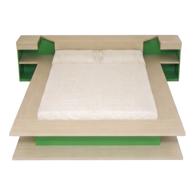 Geometric Double Bed by Dario Nasuti For Sale