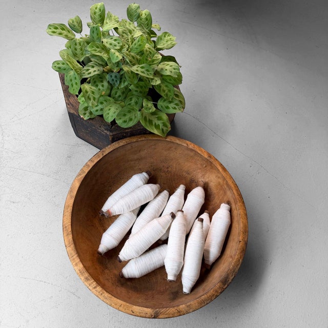 Japanese Wooden Kibachi Dough Bowl, 1959 For Sale - Image 9 of 14