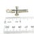 David Yurman 1990s David Yurman Sterling Silver Cross Pendant Estate For Sale - Image 4 of 5