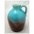 vase with beautiful blue and dark purple coloring in fantastic condition. 5 1/4" T by 3 1/2"