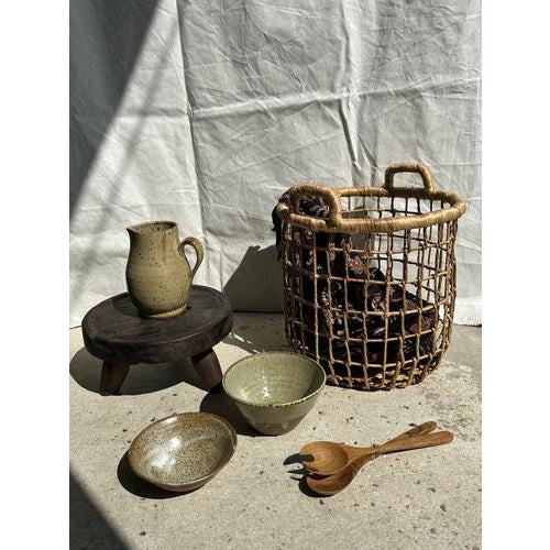 Openwork Seagrass Baskets, Set of 3 For Sale - Image 18 of 18