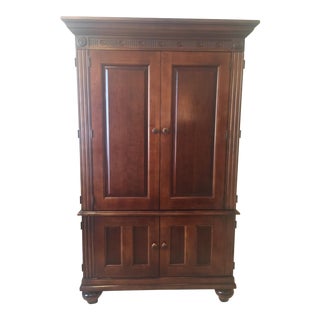 Wooden Armoire by Hooker Furniture Co. For Sale