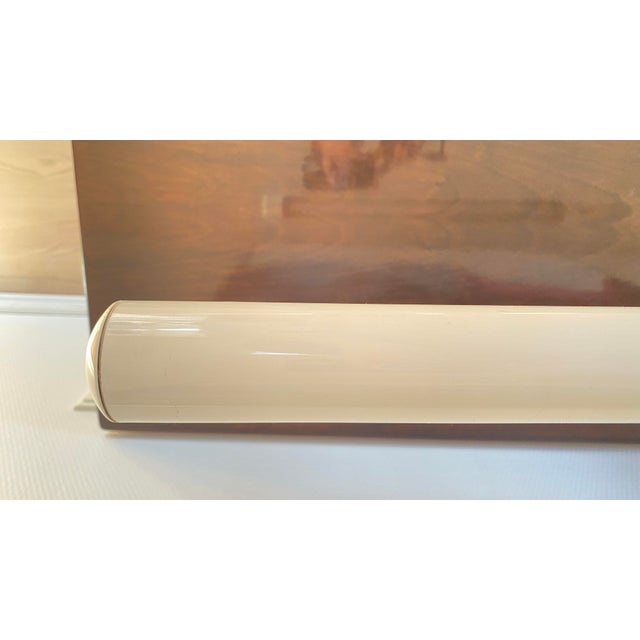 White Tube Desk Lamp by Anders Pehrson for Atelje Lyktan, 1970s For Sale - Image 15 of 17