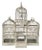 Vintage White Aviary, 1900s For Sale