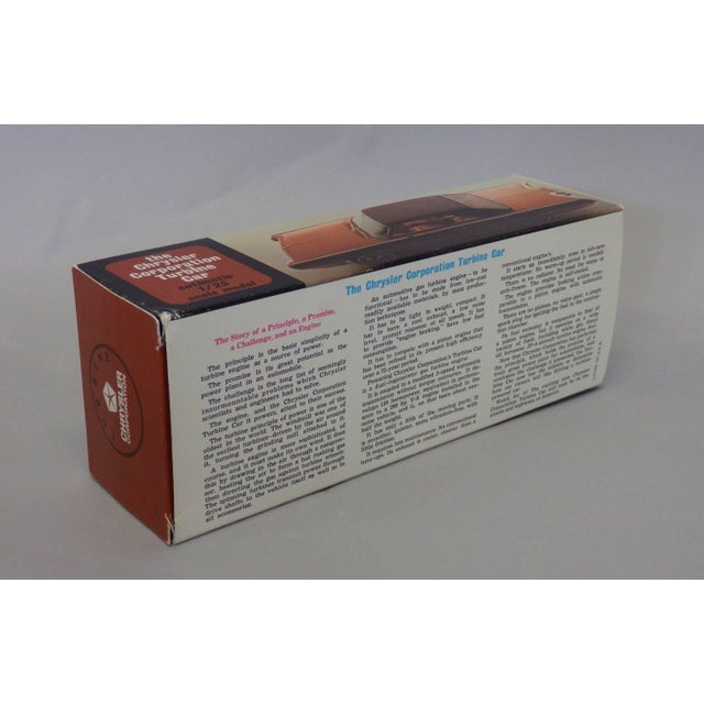 1963 Chrysler Concept Turbine Car Promotional Model with Box For Sale In Detroit - Image 6 of 9
