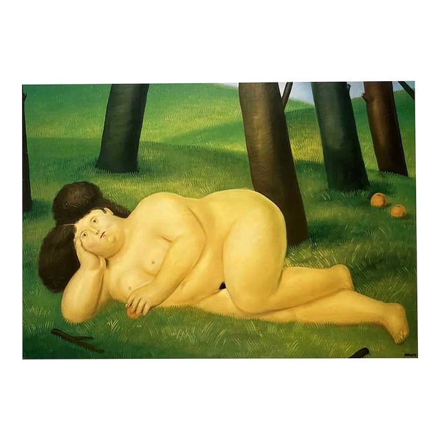 Fernando Botero 29 Reclining Woman 1983 For Sale
